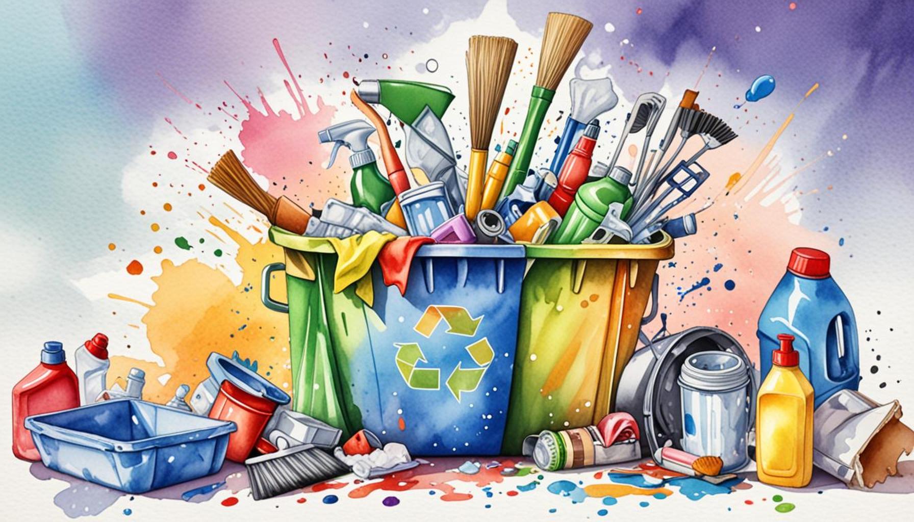 How to Implement an Efficient Recycling System During House Cleaning