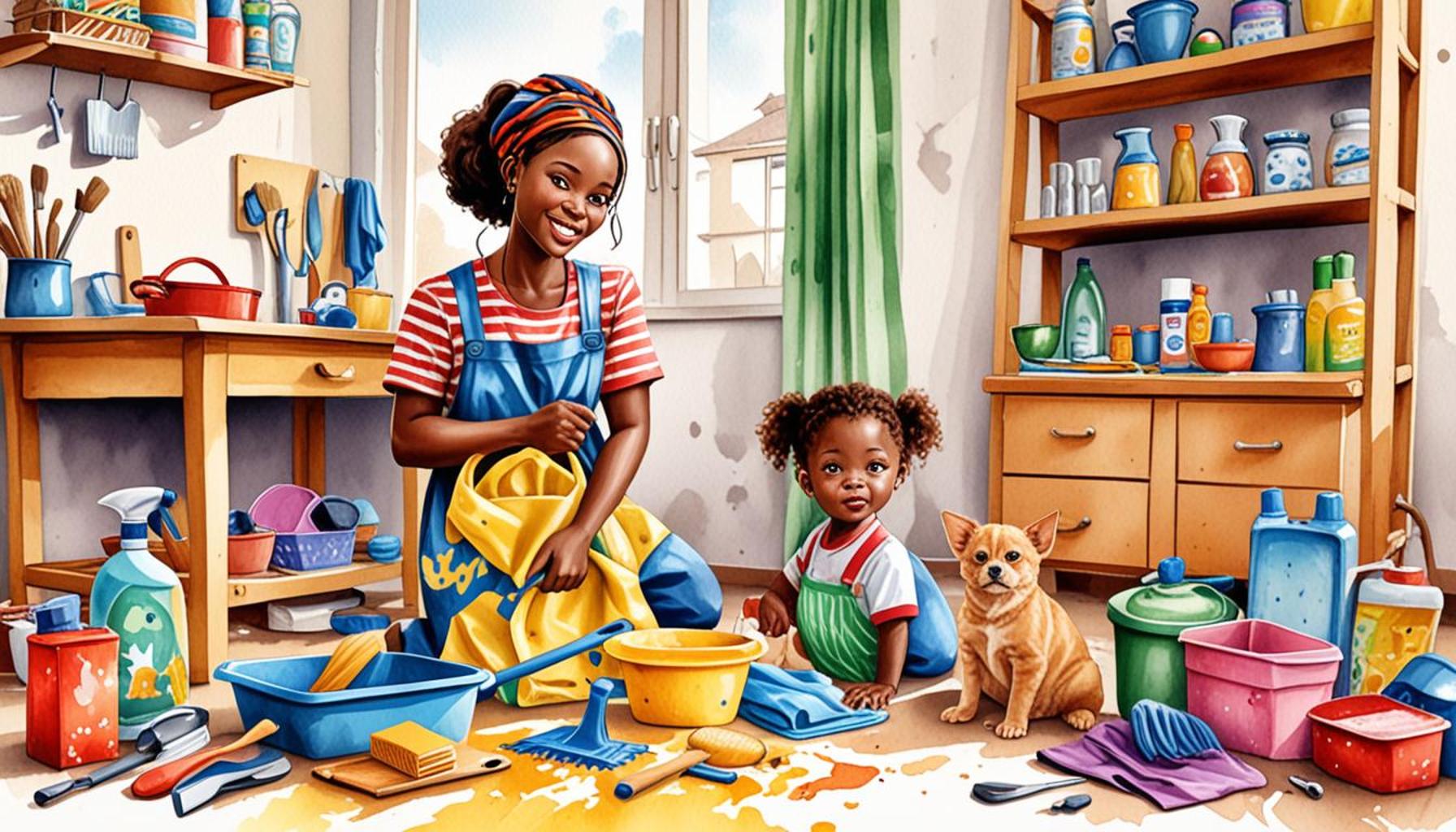 How to Select Cleaning Tools for Families with Children and Pets in Nigeria