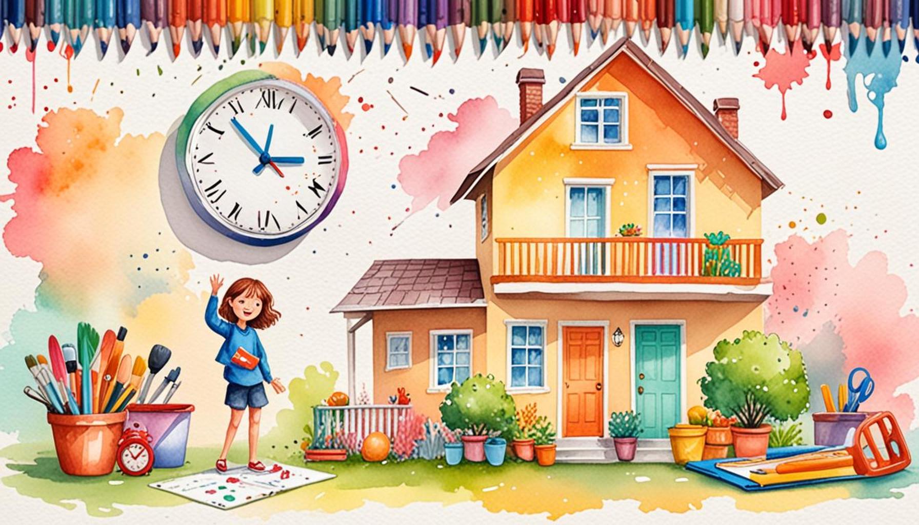 Time management tips for keeping the house organized with kids