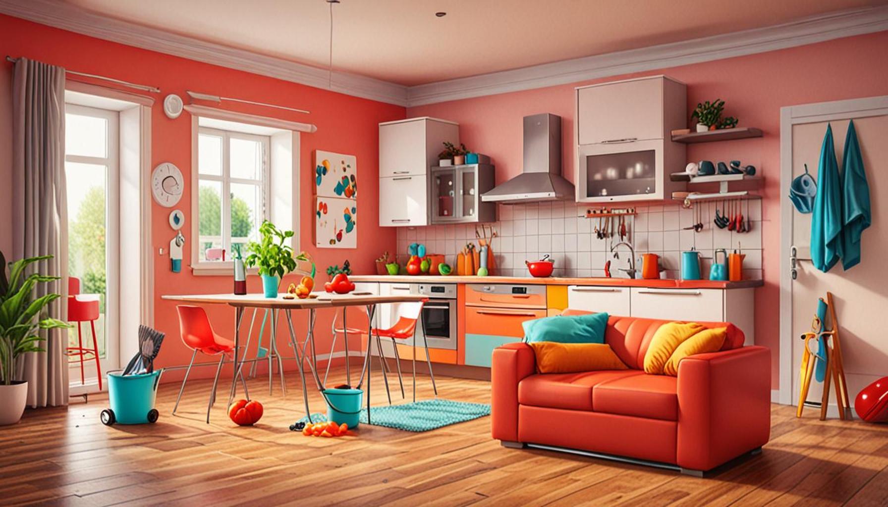 How to implement the Pomodoro technique for house cleaning to increase productivity