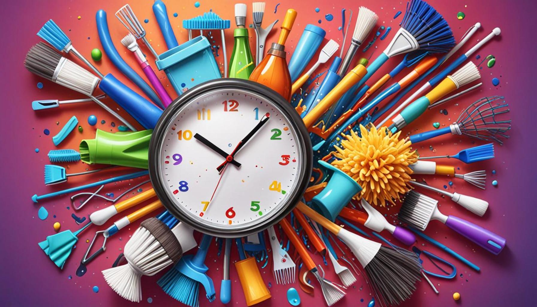 Strategies for Grouping Cleaning Tasks and Reducing Time Spent